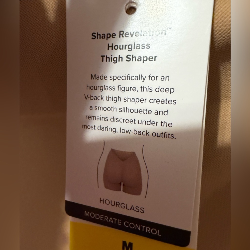 Wacoal Medium Shape Revelation Hourglass Low Back Shapewear Thigh Shaper 805387 - Picture 9 of 14